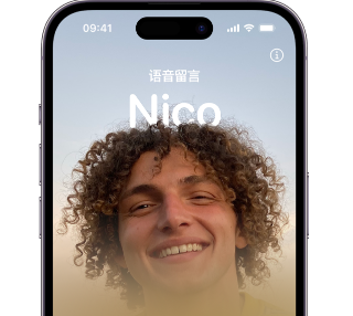 西藏苹果15服务站分享iPhone15实时语音留言开启方法 