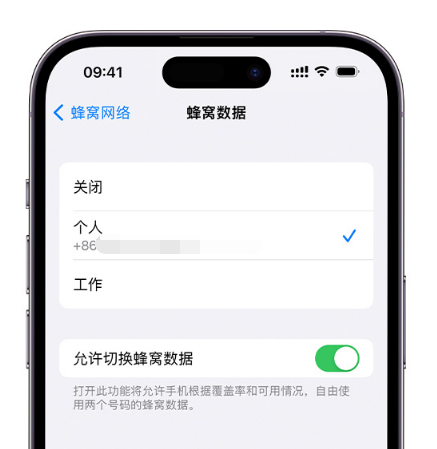 西藏苹果维修服务分享如何在iPhone上使用双卡 