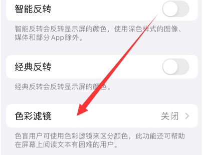 西藏苹果14正规维修分享iPhone14如何关闭色彩滤镜 